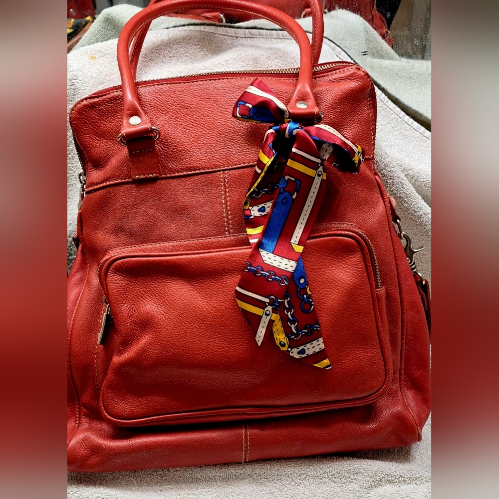 Maxime Thick Soft Handmade Leather Tote Bag Purse with Adjustable Shoulder Strap